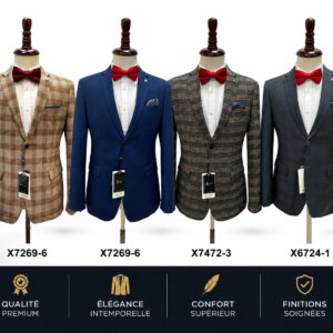 L’élégance qui fait la différence  Costumes homme premium — Élégance, confort et finitions soignées.